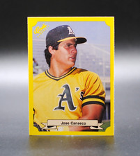 1987 Classic Yellow JOSE CANSECO Rookie Card #125 MINT Oakland Athletics NICE!
