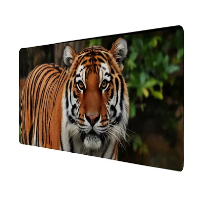 Tiger Schreibtischunterlage 69x31cm XXL Mauspad - Wildes Design für Ihr Büro - Bild 1 von 4