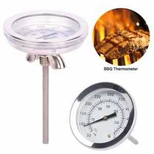 0-300℃ BBQ Smoker Grill Stainless Steel Barbecue Thermometer Temperature Gauge - Picture 1 of 12