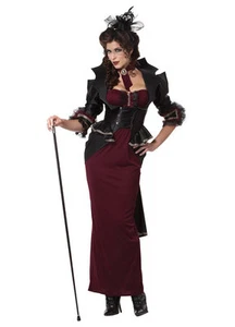 Lady of the Manor Vampir viktorianisches Kostüm für Erwachsene - Bild 1 von 5