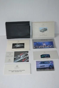 2000 MERCEDES E CLASS OWNERS MANUAL WITH CASE ORIGINAL OEM - Bild 1 von 4
