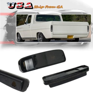 Smoked Taillights Lenses Only Pair For 74-91 Ford F-Series Pickup Truck E-Series - Picture 1 of 8