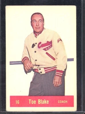 1957-58 Parkhurst #M16 Toe Blake Coach - Image 1 of 2