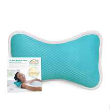 3D Mesh Bath Pillow Spa Pillow With Suction Cup For Hot Tub Bathtub Neck Support