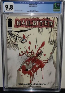 NAILBITER #1 CGC 9.8 1ST PRINT! GHOSTED! IMAGE COMICS 2014 LOW PRINT! - Picture 1 of 2