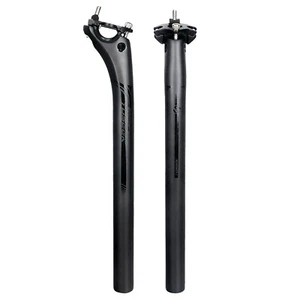 Carbon Fiber Seatpost Tube Cycling Bike Bicycle Seat Post 27.2/30.8/31.6mm - Picture 1 of 17
