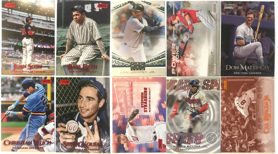 2019 Topps Stadium Club Baseball Red Foil/Sepia/Insert (You Pick) - Image 1 of 1