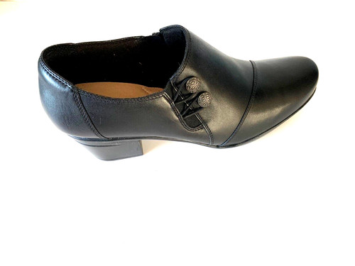 Scarpe donna Clarks Emslie Warren mocassino slip on taglia 12 M.