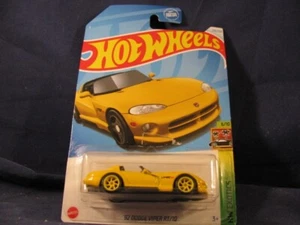 2023 Hot Wheels HW ROADSTERS 7/10 Dodge Viper RT/10, w/Real Riders Wheel Swap - Picture 1 of 5