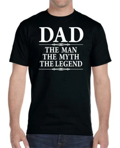 Papa der Mann The Myth The Legend - Unisex Shirt - Papa Geschenk - Papa Shirt - Bild 1 von 3