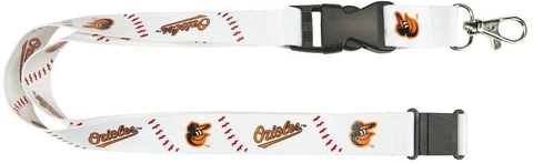 Baltimore Orioles Baseball Stitches Lanyard Cover