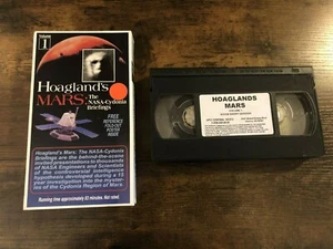 Hoagland's Mars Volume 1 VHS The Nasa Cydonia Briefings - Foto 1 di 4