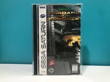 Command & Conquer US Sega Saturn 1996 Complete In Box CIB Authentic Rare Tested