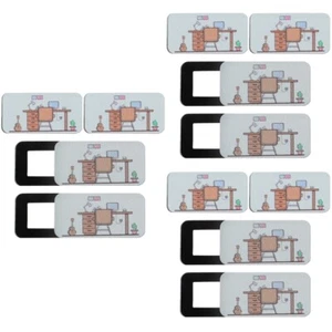 3 sztuki Privacy Cover Set Osłona kamery internetowej Laptop Bloker kamery internetowej - Zdjęcie 1 z 12