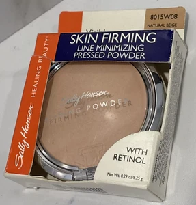 Sally Hansen Skin Firming Line Minimizing Pressed Powder 08 Natural Beige 0.29oz - Picture 1 of 3