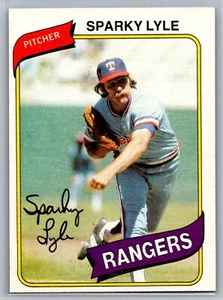 1980 TOPPS SPARKY LYLE TEXAS RANGERS #115 NM/MT! š - Picture 1 of 2