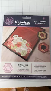 Crafters Companion Threaders HEX NEST DIES FOR FABRIC NEW 568343 C48 - Picture 1 of 2