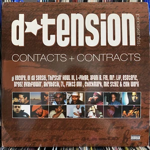 D-TENSION - CONTACTS & CONTRACTS (VINYL 2LP)  2002!!!  RARE!!!  7L & ESOTERIC!!! - Bild 1 von 2