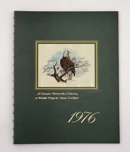 James Lockhart 1976 Calendar Book Collection of 8 Wildlife Prints Nature Animals - Bild 1 von 5