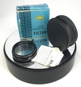 BOXED SOLIGOR VARIABLE CROSS 49MM SCREW IN FILTER WITH CASE MADE IN JAPAN- #284 - Picture 1 of 2