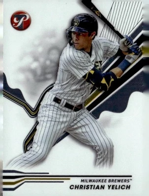2024 Topps Pristine - Christian Yelich #157 Refractor - Image 1 of 2