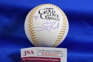 Scott Rolen JSA COA Autograph Gold Glove Signed Baseball - Picture 1 of 2