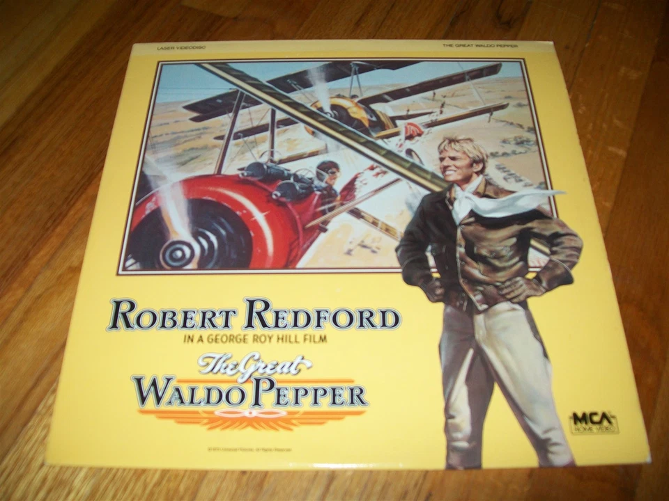 THE GREAT WALDO PEPPER Laserdisc LD EXCELLENT CONDITION VERY RARE ROBERT REDFORD Foto 1 de 1