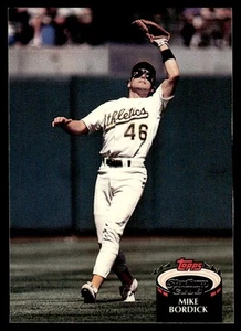 1992 Stadium Club Mike Bordick Oakland Athletics #272 - Picture 1 of 2