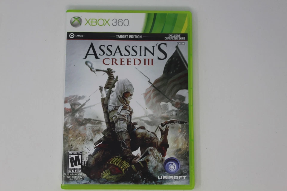 Assassin's Creed Iii Target Edition XBOX 360 Game - Image 1 of 1