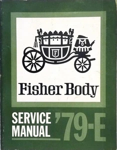 1979 Buick Riviera Cadillac Eldorado Olds Toronado Body Service Repair Manual - Bild 1 von 4