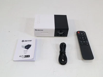 Denver PR-800B BLACK Mini-Projektor Beamer Full HD 1920x1080 - Bild 1 von 4