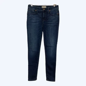 Pantalones de mezclilla ajustados MADEWELL 8" talla 29 elásticos lavado medio - Imagen 1 de 5