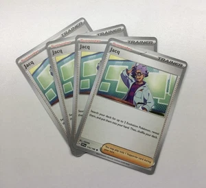 4x Jacq 175/198 - Play Set - Pokémon TCG Scarlet & Violet Base Set  NM - Picture 1 of 2