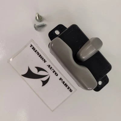 Interruptor de asiento eléctrico Subaru Forester 2003-2008 lado del conductor gris OEM Foto 1 de 4