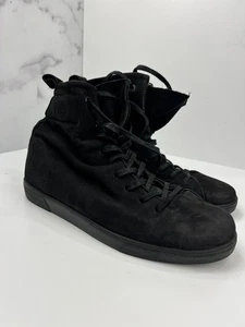 Silent Damir Doma Schuhe Herren Gr. 40 Schwarz High Top Wildleder Leder Made Portugal - Bild 1 von 12