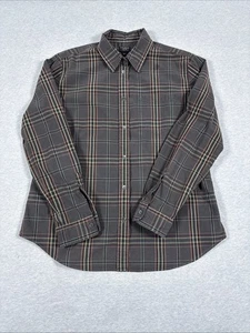Filson Womens Conway Shirt Size XL Long Sleeve Plaid Linen Cotton - Picture 1 of 9