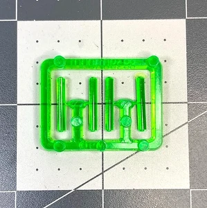 Warhammer 40K NECRON GREEN RODS SPRUE Gauss citadel GW middlehammer OOP AP25 - Picture 1 of 2