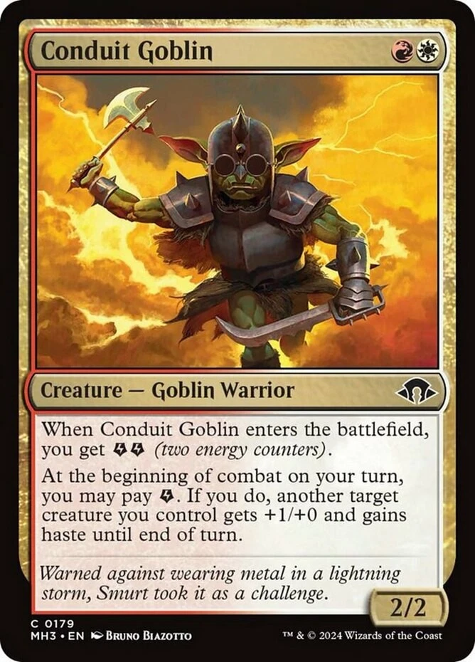 x1 Conduit Goblin - Modern Horizons 3 - NM - MTG - Image 1 of 1