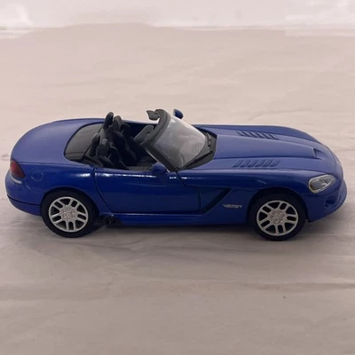 New Ray Dodge Viper SRT 10 Blue City Cruiser Diecast Car 1:32 Scale - Image 1 of 4