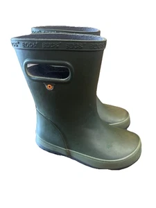 Bogs Stiefel Kinder 8 wasserdicht Armeegrün Schnee Regen Winter - Bild 1 von 9