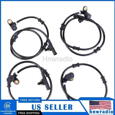 ABS Speed Sensor Set For 98-03 Mercedes Benz ML320 Front and Rear Left and Right Foto 1 de 4