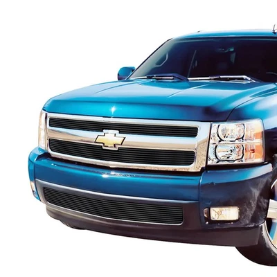 APS 不锈钢坯格栅黑色 07-13 Silverado 1500 GR03FGH62J — 第 1/3 张图片