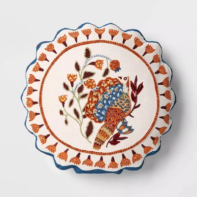 Travesseiro redondo de peru - Limiar - Imagem 1 de 4