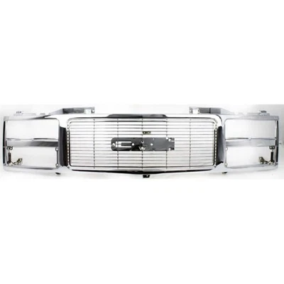 For GMC C1500/C2500/C3500 Grille 1988-1993 Chrome Shell & Insert 15615109 Foto 1 de 4