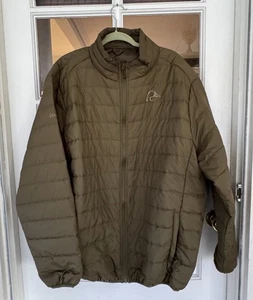 Ducks Unlimited Green Lightweight Puffer Jacket Men’s *Size 3XL Full Zip Quilted - Picture 1 of 4