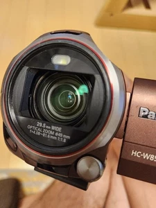 Panasonic HC-V750M Brown Camcorder Video camera Full HD 20x Zoom Used - Picture 1 of 10