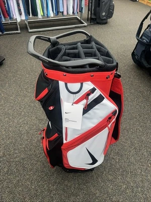 Nike Gold Cart Bag Black Red White Brand New - Image 1 of 3