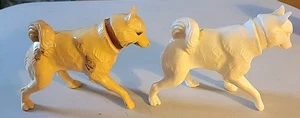 2 Pc Vintage GI Joe Land Adventurer Fight For Survival Husky Sled Dogs 1/6 Scale - Picture 1 of 5