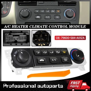 AC Heater Climate Control Module For 1998-2000 Honda Accord 79600-S84-A01ZA - Picture 1 of 9