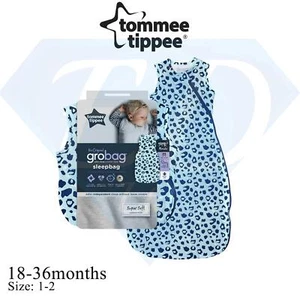 Tommee Tippee GroBag sacco a pelo coccolone fascia facile 18-36 m 0,2 tog stampa animalier - Foto 1 di 2